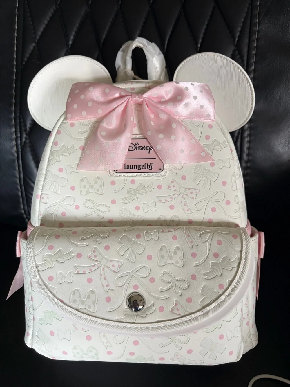 Loungefly Disney Minnie Mouse Bows & Ribbons Mini Backpack